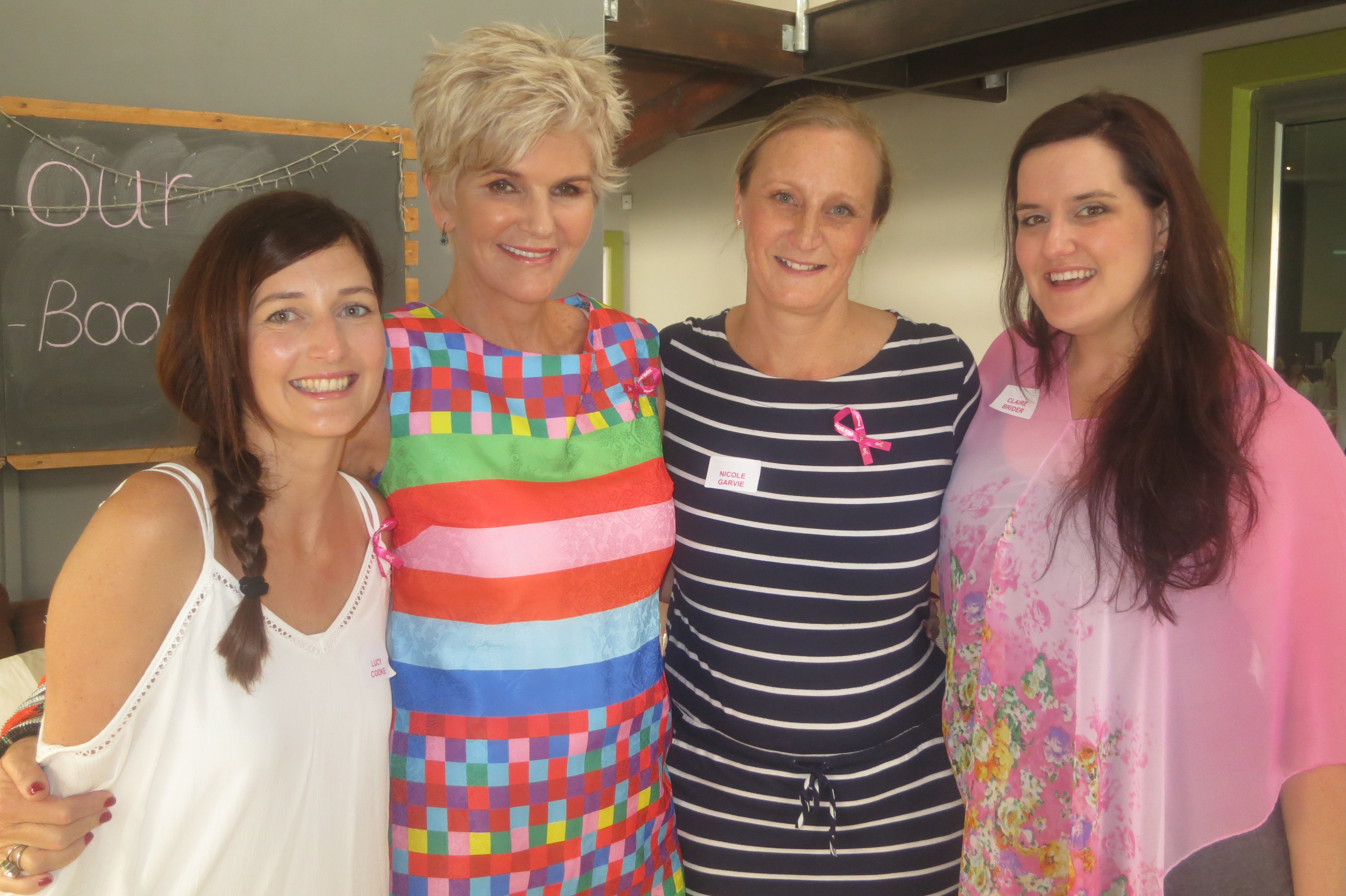 Lucy Cooke, PJ Powers, Nicole Garvie and Clair Brider